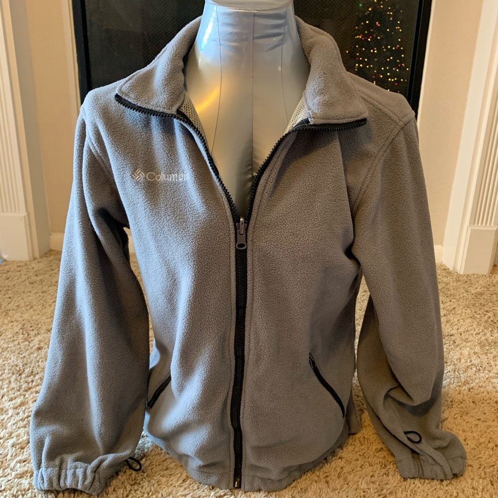 Columbia Grey Zip Up Jacket